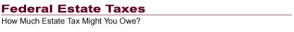 Estate Taxes